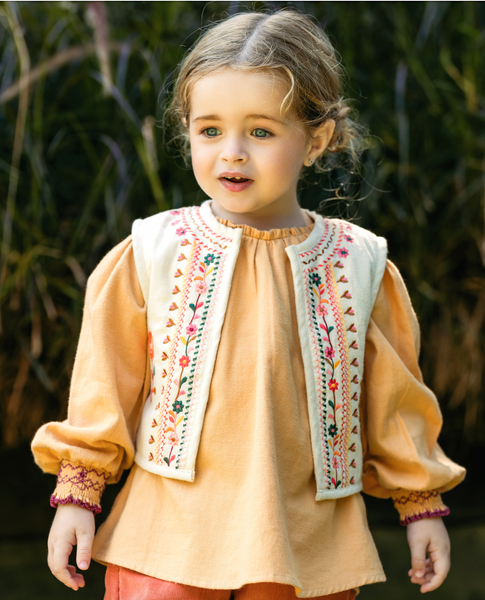 Embroidered Gilet