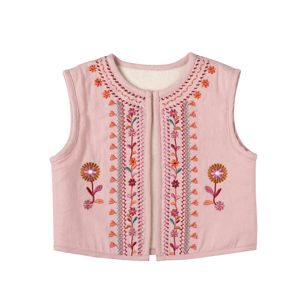 Embroidered Gilet