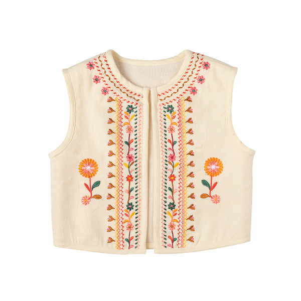 Embroidered Gilet