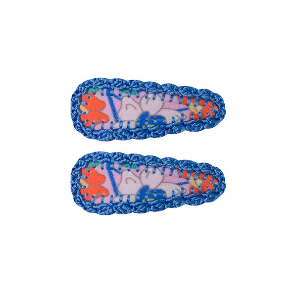 Crochet Trim Hair Clip