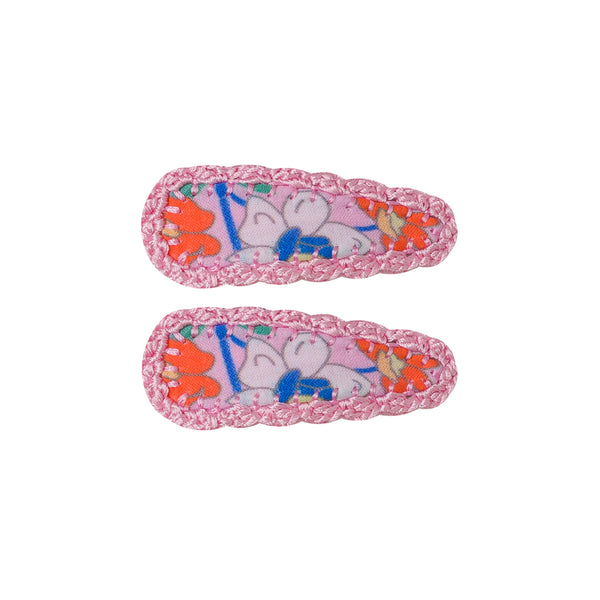 Crochet Trim Hair Clip