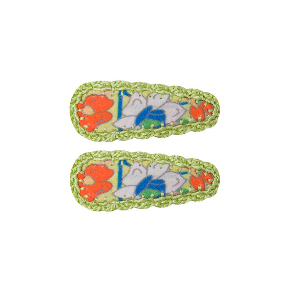 Crochet Trim Hair Clip