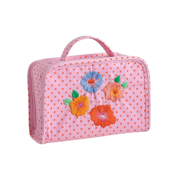 Embroidered Cotton Carry All Bag